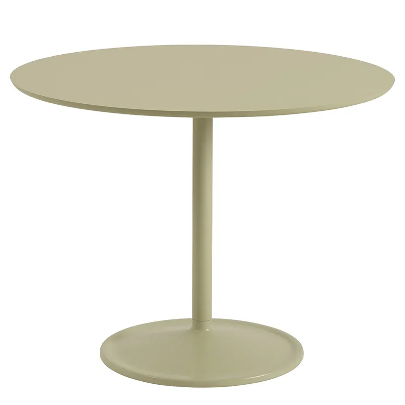 Muuto, Soft ruokapöytä 95 - Beige Green Laminate Beige Green