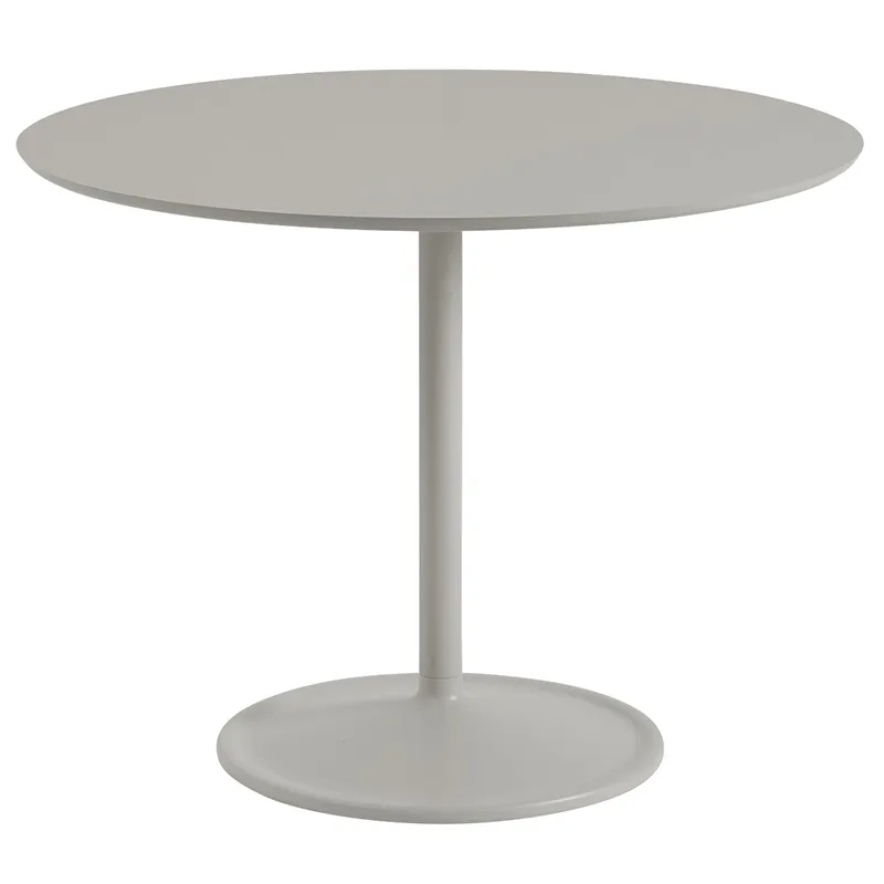 Muuto, Soft ruokapöytä 95 - Grey Linoleum Grey