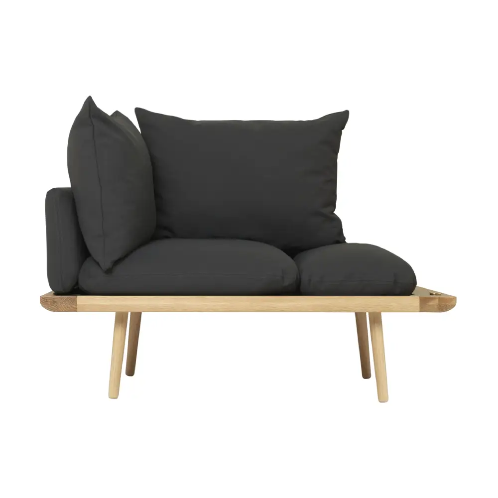Umage, Lounge Around 1,5-paikkainen sohva Oak/Shadow