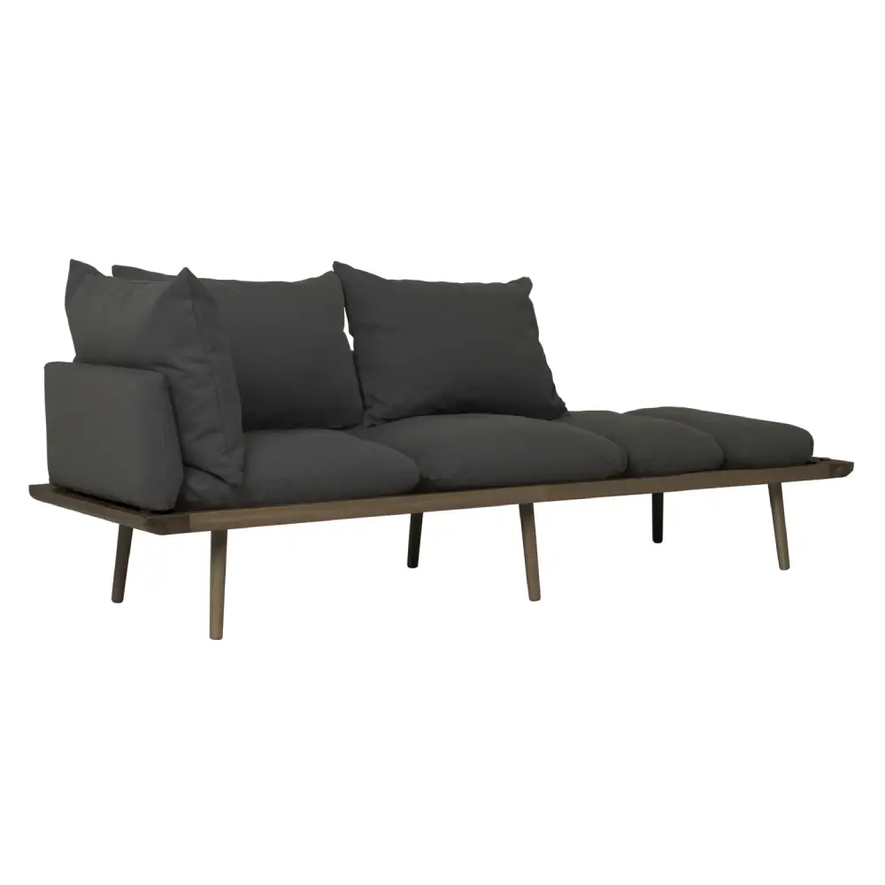 Umage, Lounge Around 3-istuttava sohva Dark Oak/Shadow