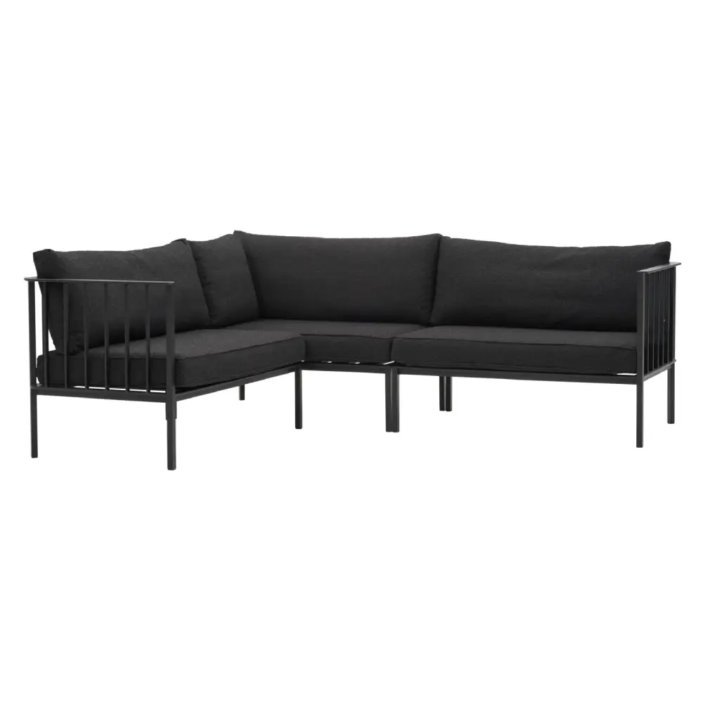 Brafab, Upper sofa group Vänster Musta / Teddy Black