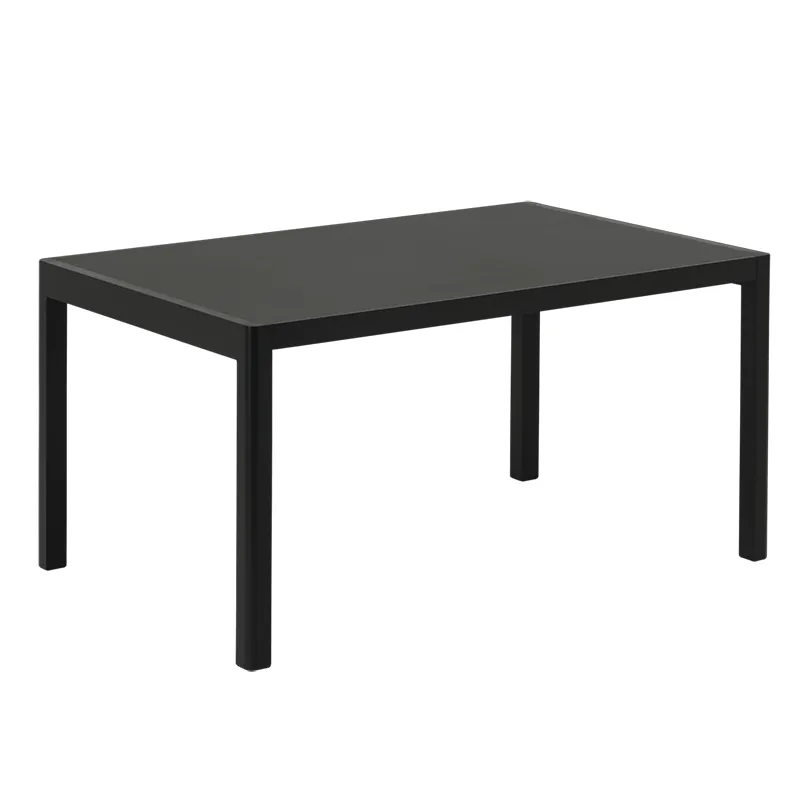 Muuto, Workshop Table 140 X 92 cm 55.1 X 36.2 tum - Black Linoleum Black
