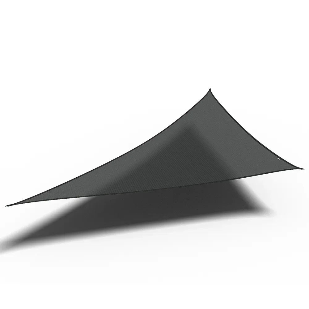 Platinum Sun & Shade, Coolfit aurinkoseili, kolmiomainen 90° 400x570 cm, musta