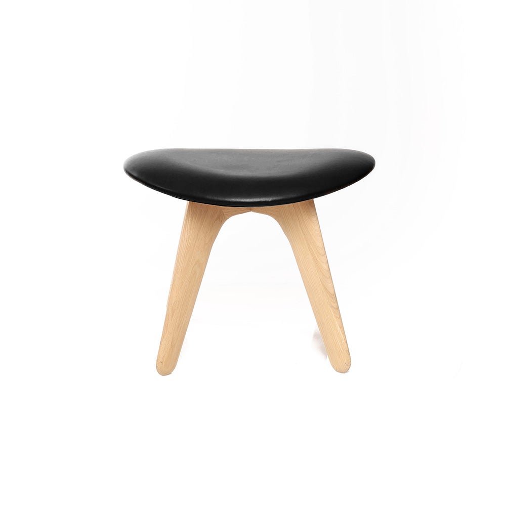 Tom Dixon, Slab-rahi luonnonvärinen musta nahka