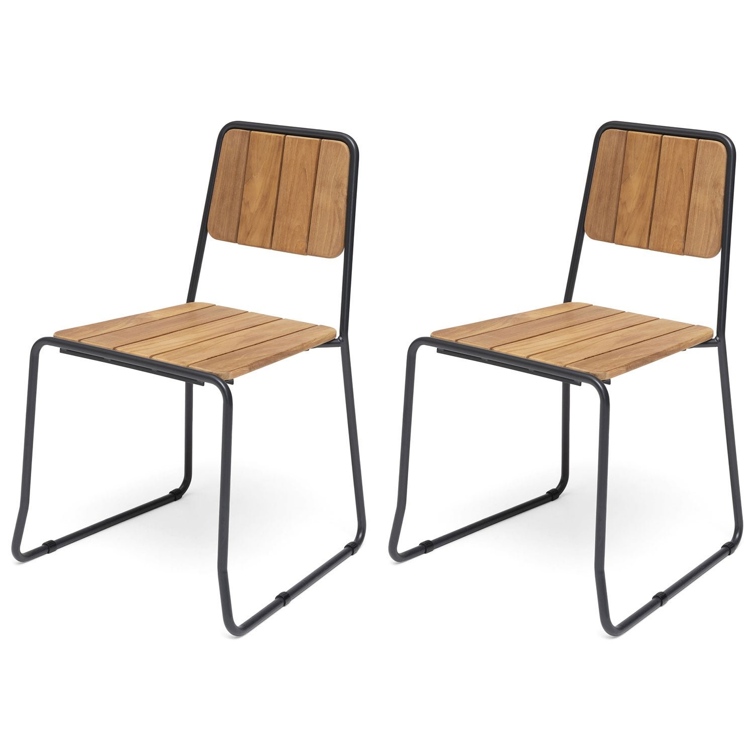 Hillerstorp, Oas Tuoli tiikki 2 kpl ruskea tiikki