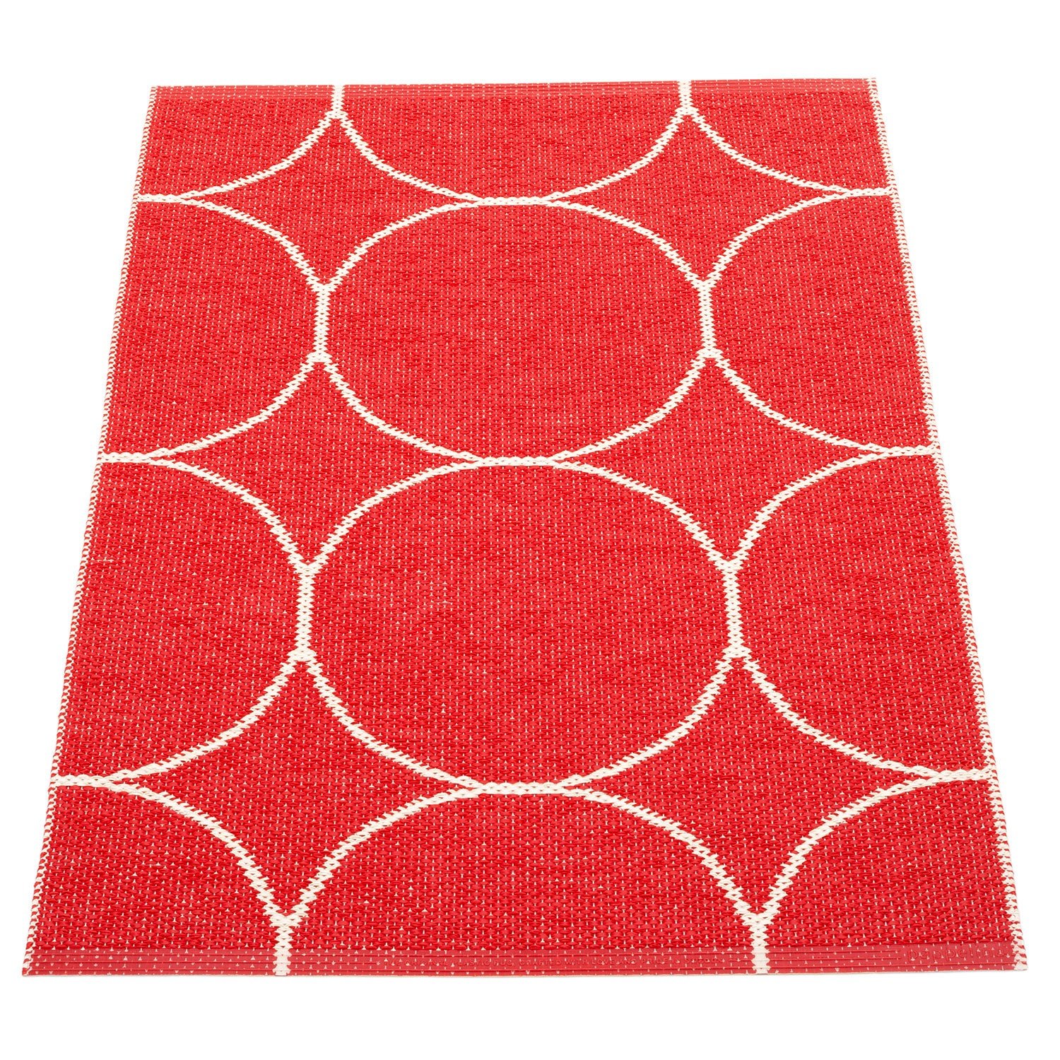 Pappelina, Boo matto 70x100 cm red / vanilla