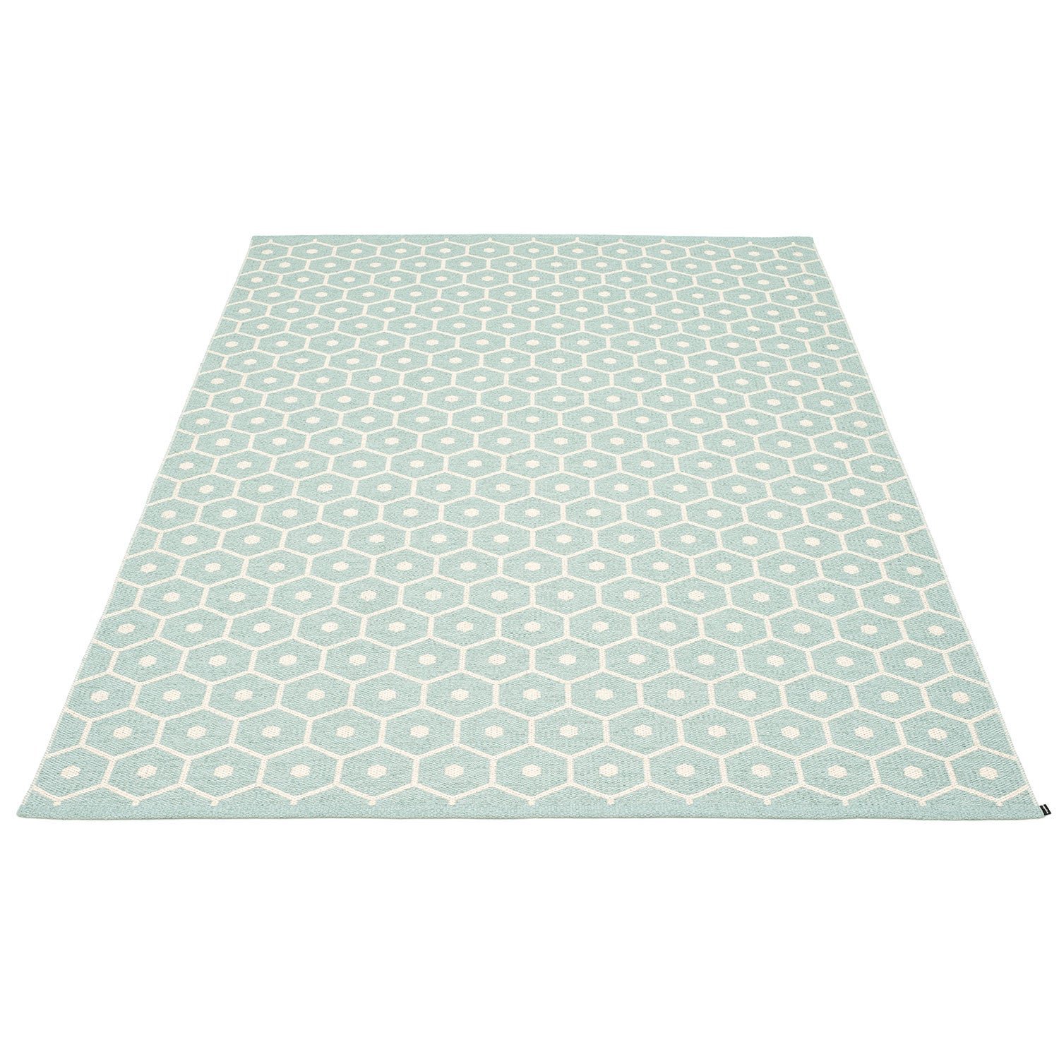 Pappelina, Honey matto 180x260 cm pale turquoise / vanilla