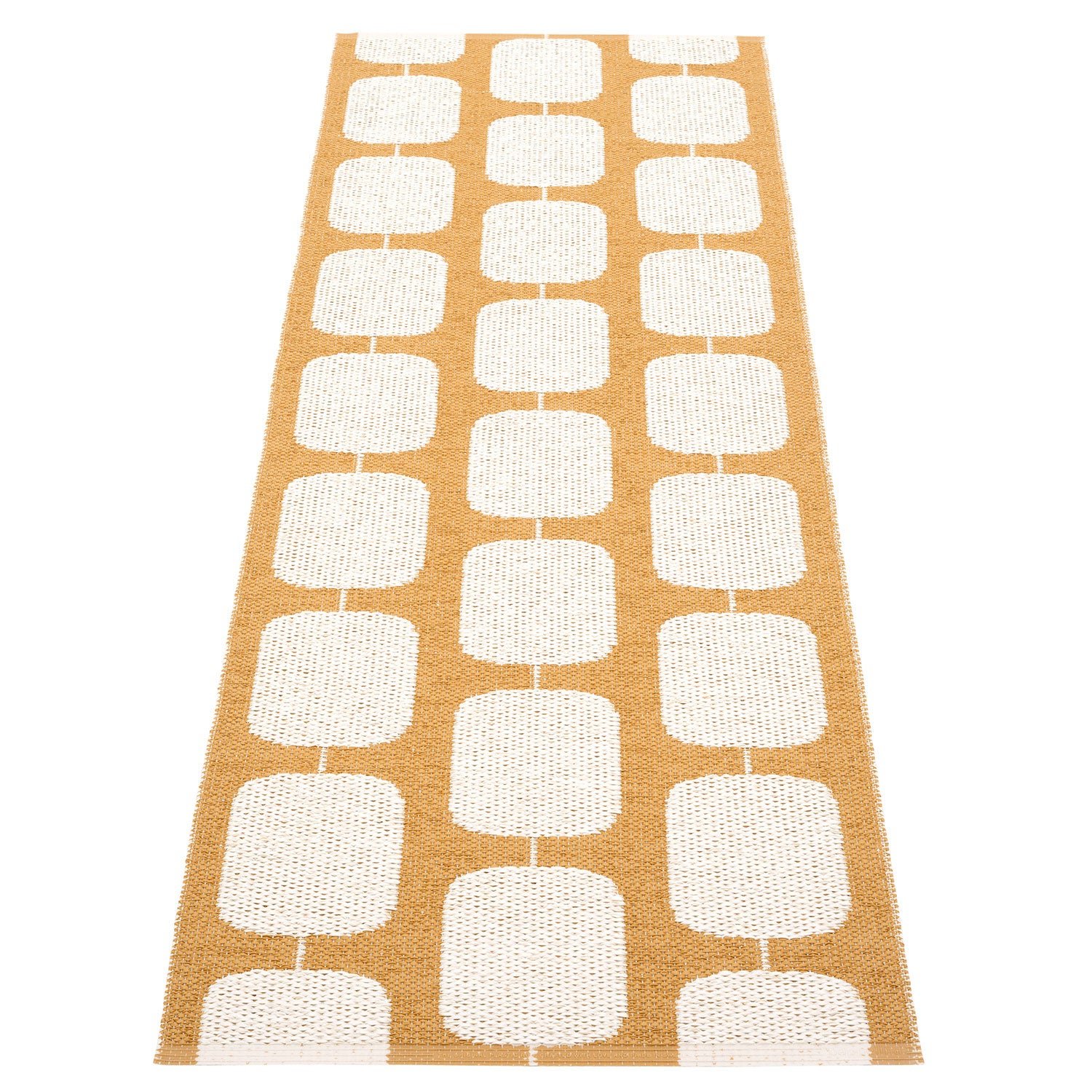 Pappelina, matto 70x200 cm stone / ochre / vanilla