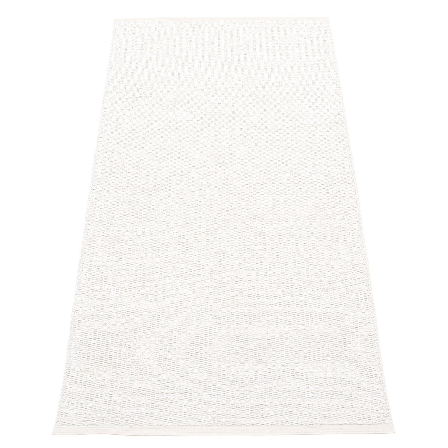 Pappelina, Svea matto 70x160 cm white metallic / white