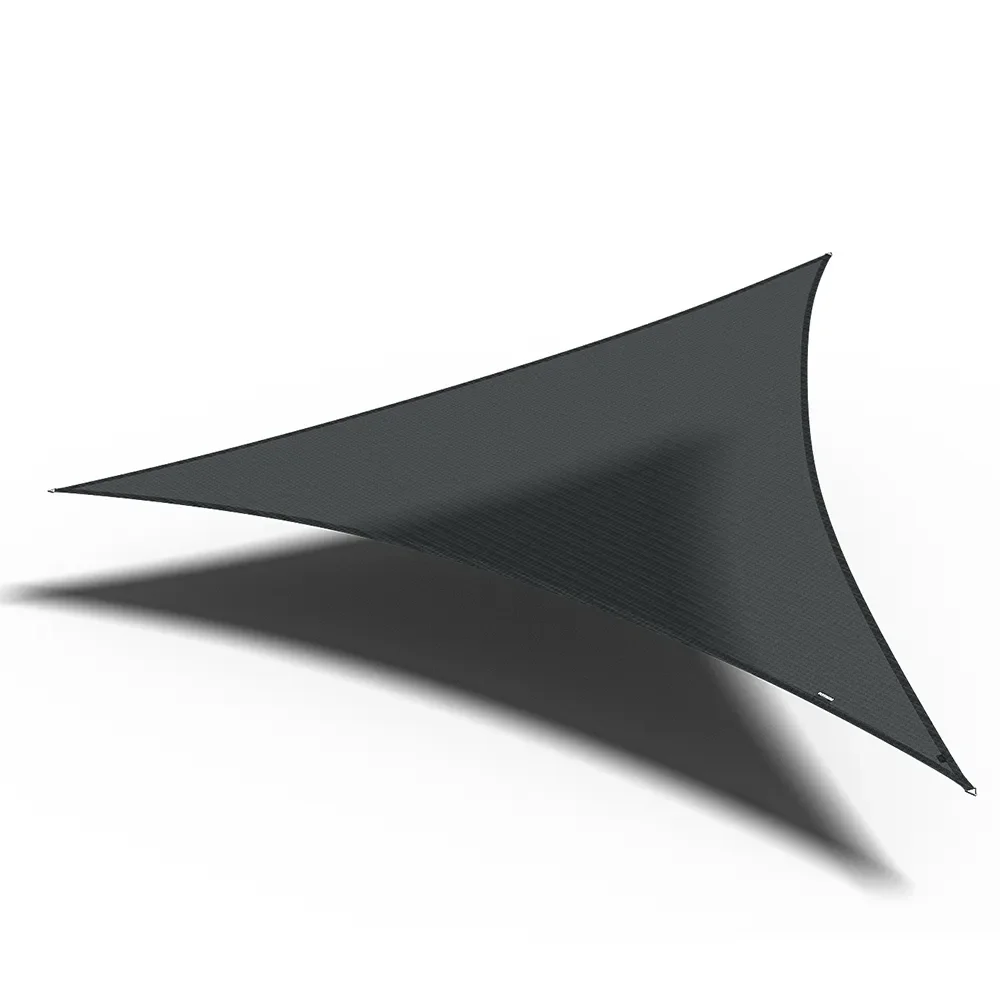 Platinum Sun & Shade, Coolfit aurinkopurje kolmiomainen 500x500cm musta