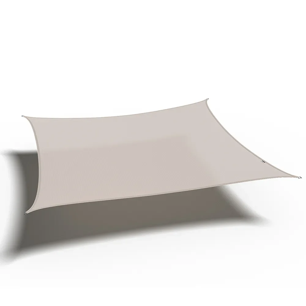 Platinum Sun & Shade, Coolfit aurinkopurje neliö 360x360cm green greige