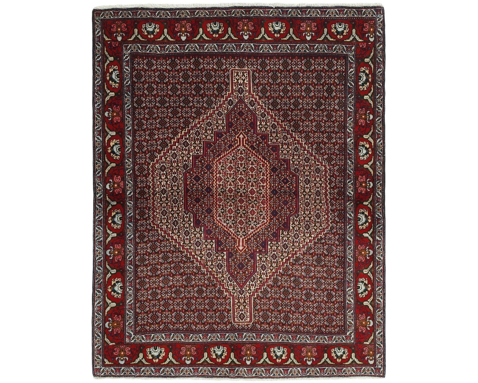 Seneh itämainen matto 123 x 153 cm