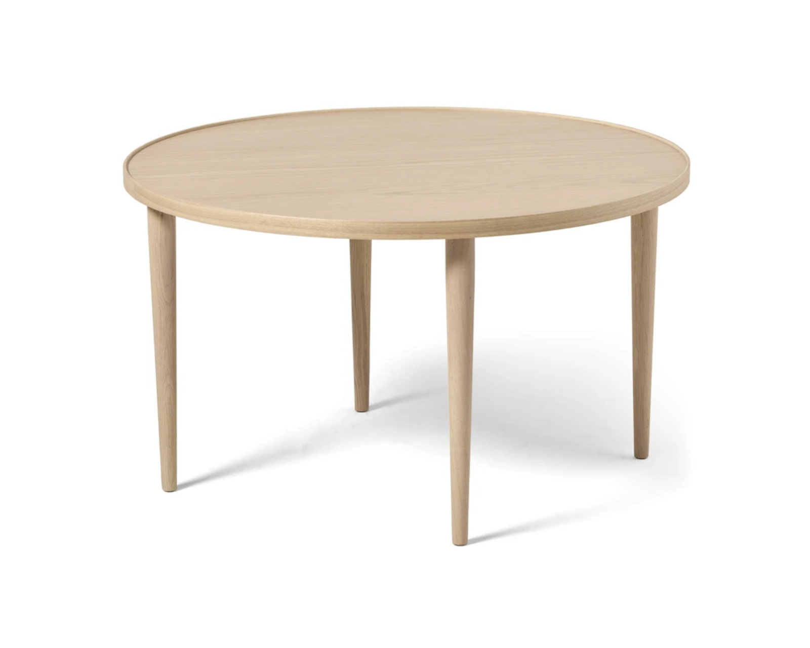 Mio Tuva sohvapöytä ø 80 cm tammi