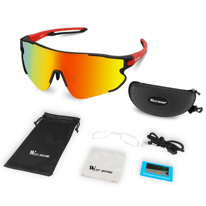 UV400 Polarisoidut urheilulasit