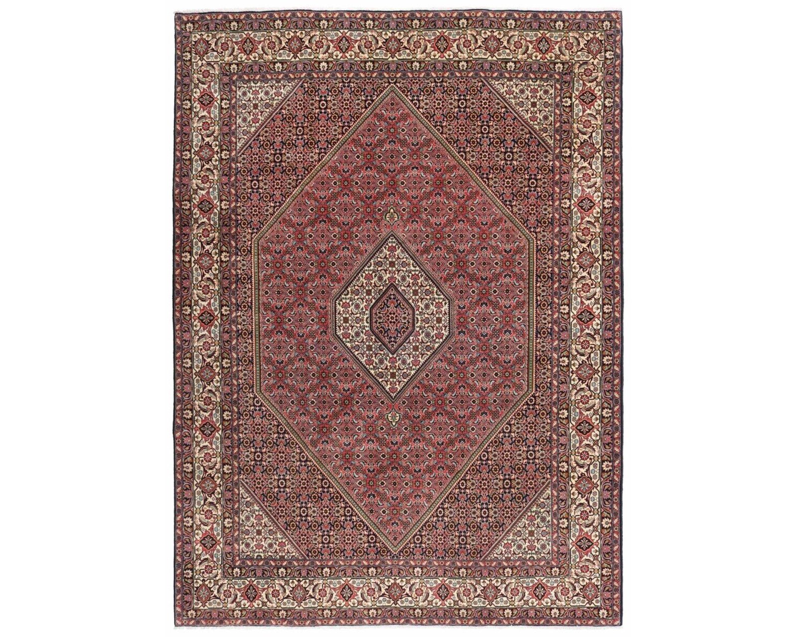 Bidjar Zandjan itämainen matto 252 x 347 cm