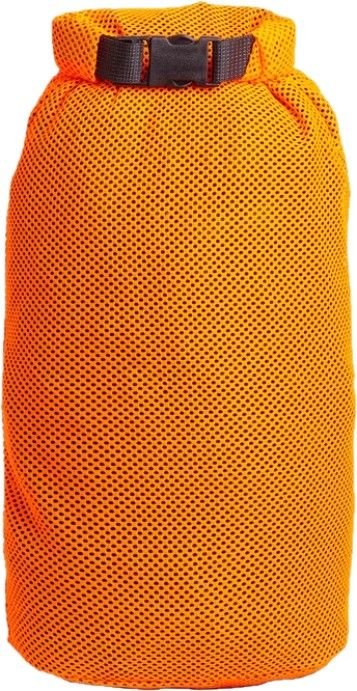 Savotta Rolltop Stuffsack Mesh pakkauspussi, 10L oranssi