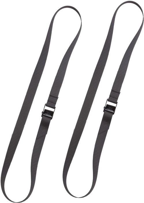 Savotta Pack straps Cam buckle 120 cm pakkaushihnat 2 kpl, musta