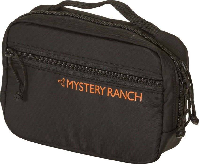 Mystery Ranch Mission Control tarvikelaukku, musta, 1,5 l