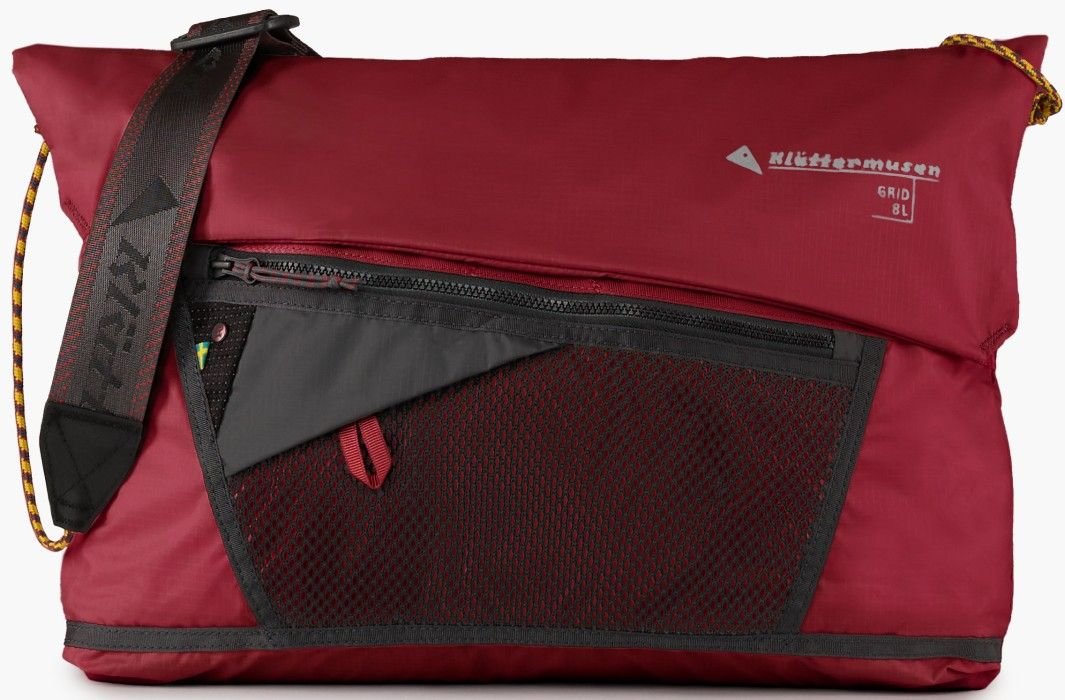 Klättermusen Grid Messenger Bag Burnt Russet