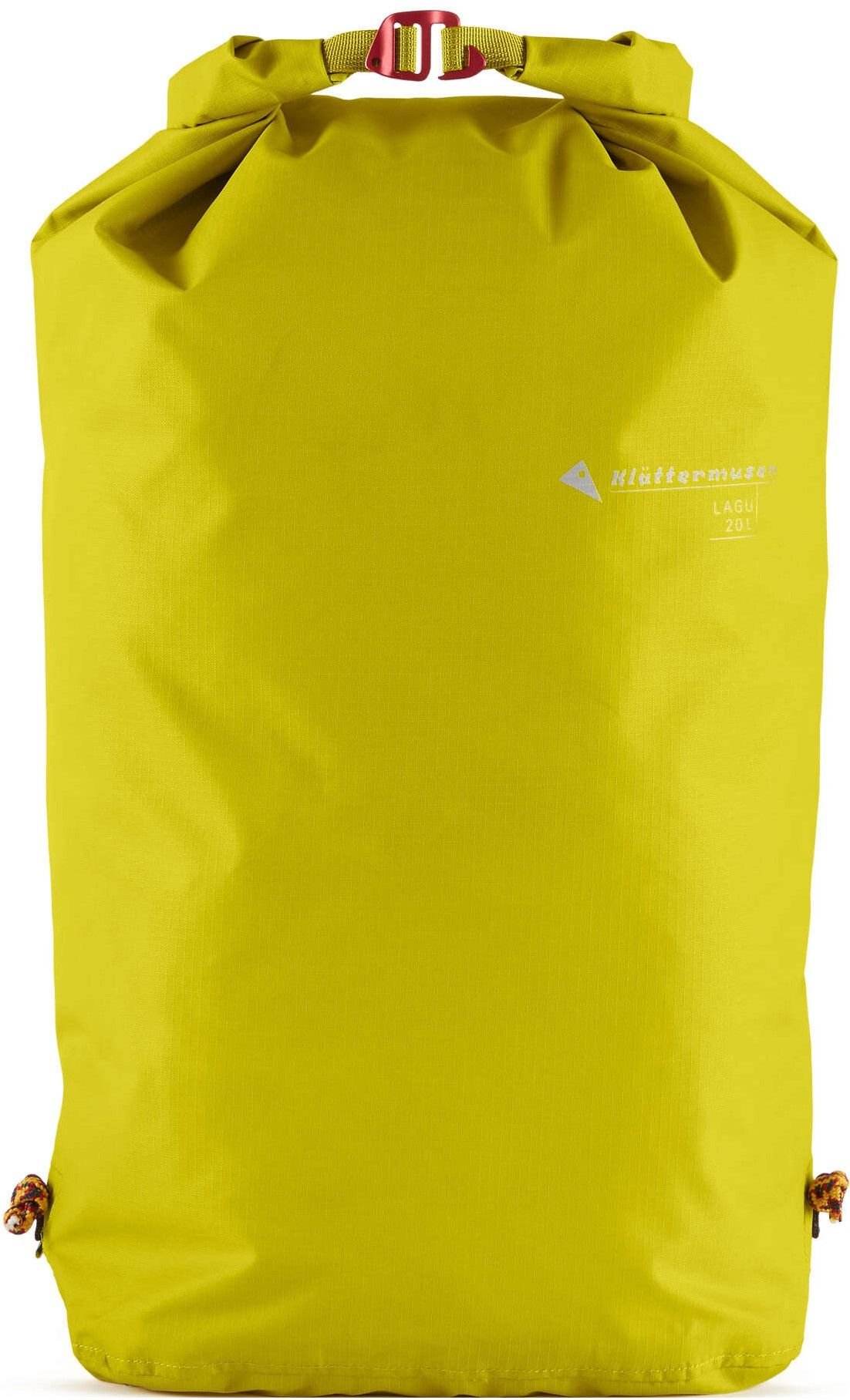 Klättermusen Lagu Waterproof Stuff Bag vedenpitävä kuivapussi, 20L, keltainen
