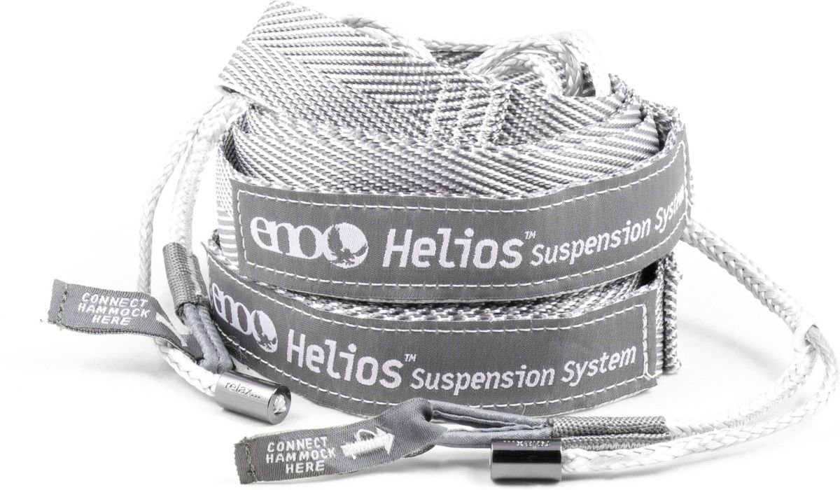 Eno Hammock Eno Helios Ultralight Suspension System kiinnitysjärjestelmä riippumatolle, harmaa, 2,46 m