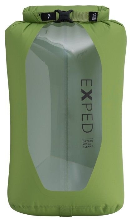 Exped Drybag Versa Clear 8 kuivapussi, Meadow