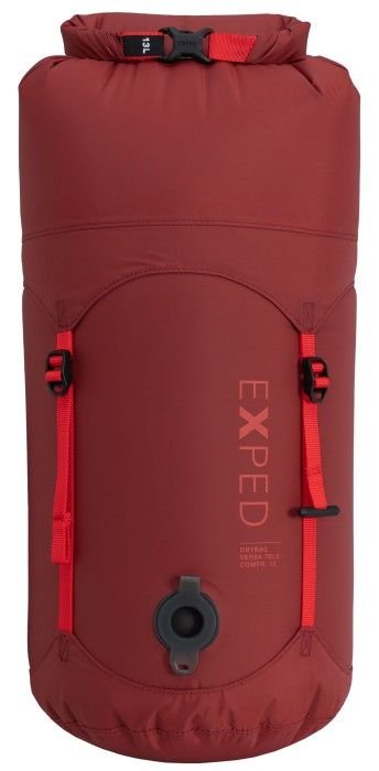Exped Drybag Versa Telecompression 13 kuivapussi, Burgundy