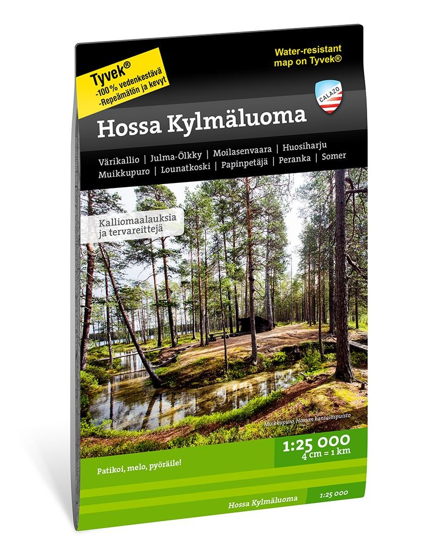 Calazo Hossa Kylmäluoma 1:25 000