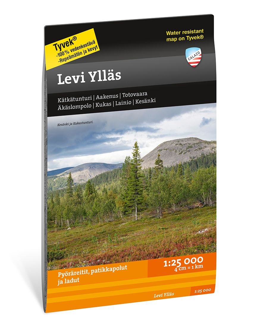 Calazo Levi Ylläs Aakenus 1:25 000