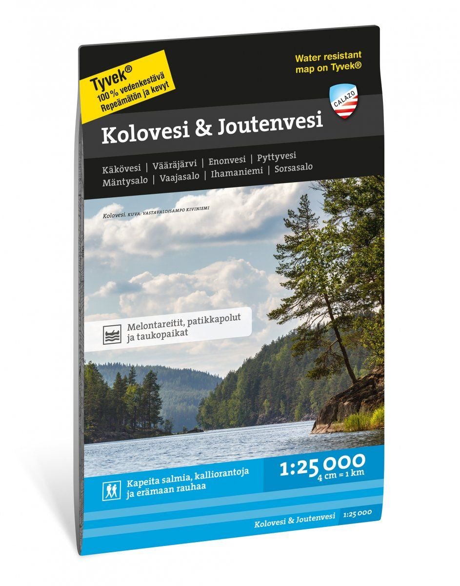 Calazo Koloveden kansallispuisto 1:25 000