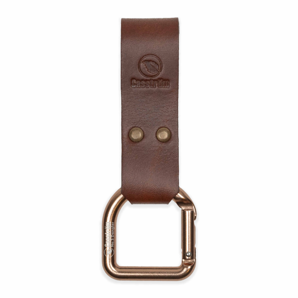 Casström No.3 Dangler puukon vyölenkki, Cognac