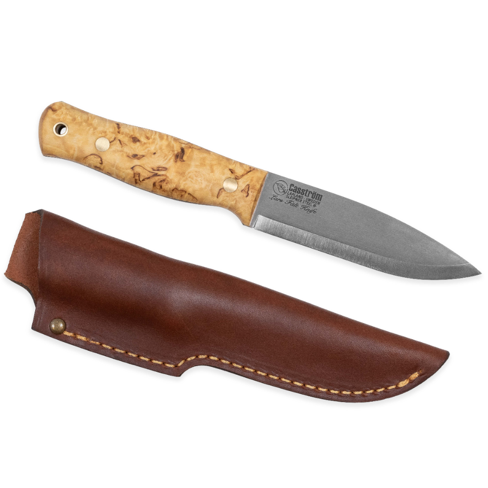 Casström Lars Fält puukko Sleipner Masur/Scandi