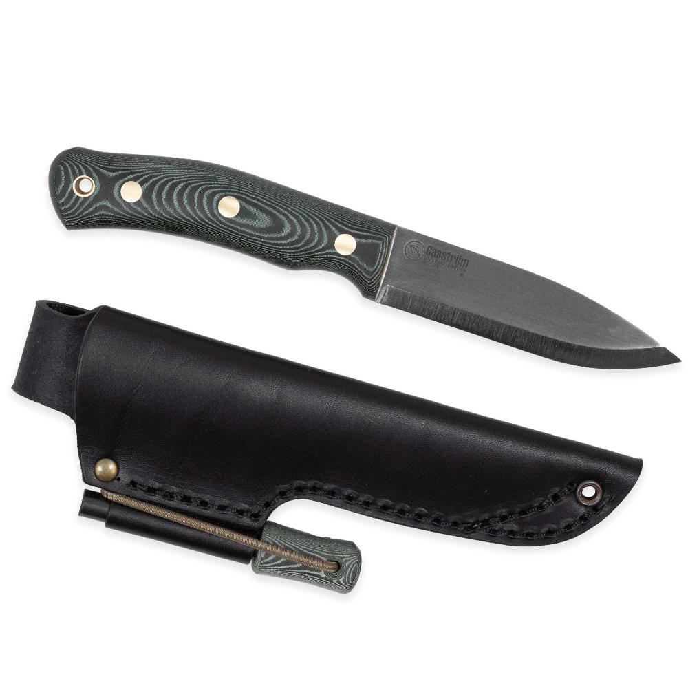 Casström No.10 Swedish Forest Knife 14C28N Micarta/Scandi Kipinäraudalla