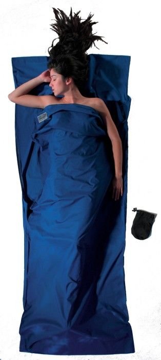 Cocoon TravelSheet Cotton Ultramarine Blue