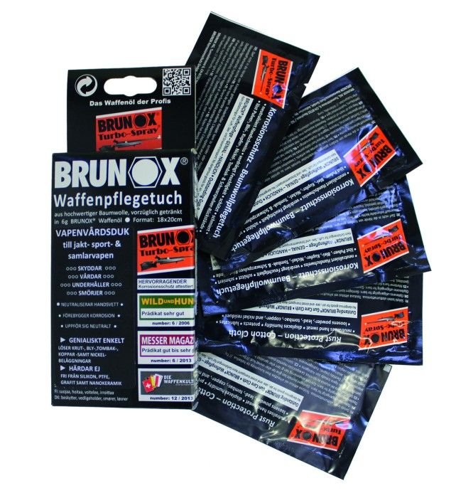 BRUNOX Rengöringsdukar, 5-pack