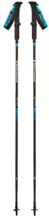 Black Diamond Distance Carbon Z-Poles vaellussauvat, sininen