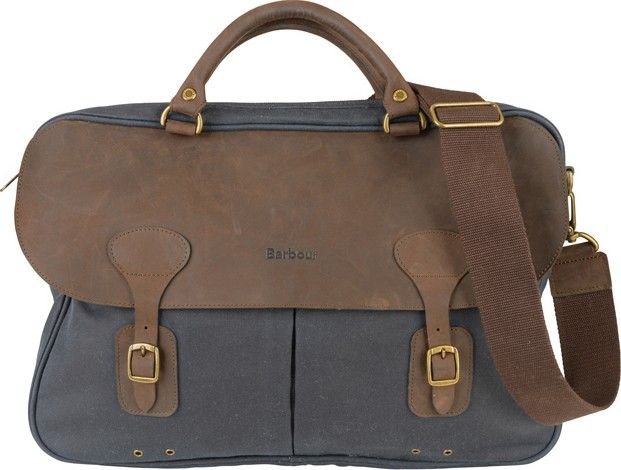 Barbour Wax Leather Briefcase -laukku
