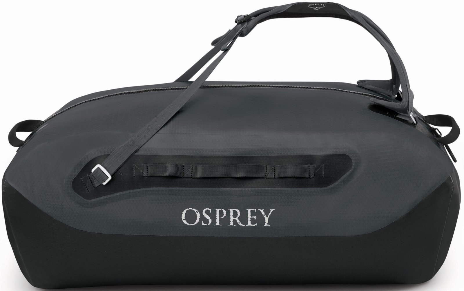 Osprey Transporter WP Duffel 100 vedenkestävä putkikassi, tummanharmaa