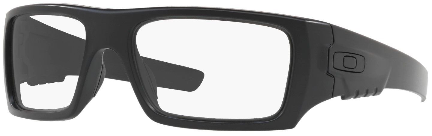 Oakley Industrial SI Lens Matte Black Clear Military Det Cord