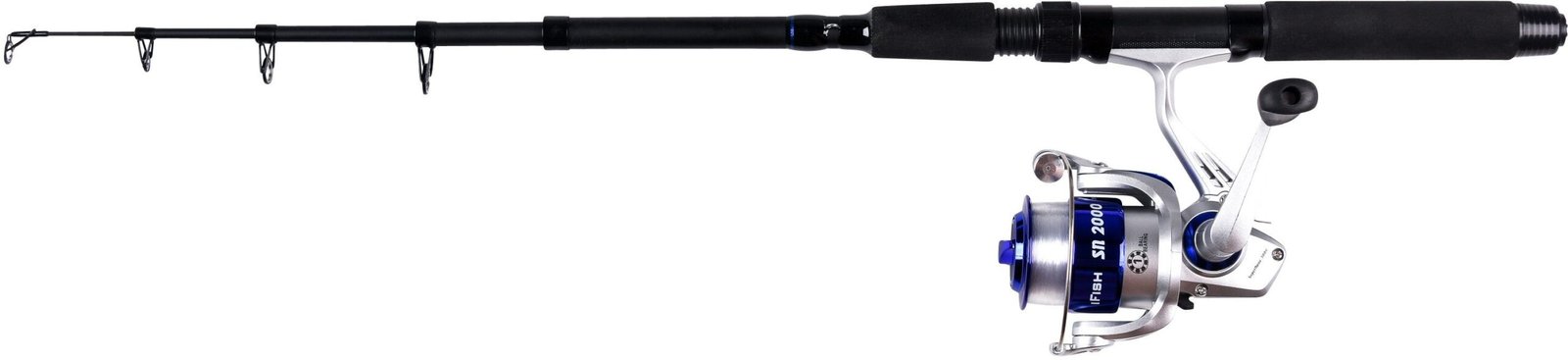 IFish Tele Hiker vapasetti, 180 cm, teleskooppivarsi