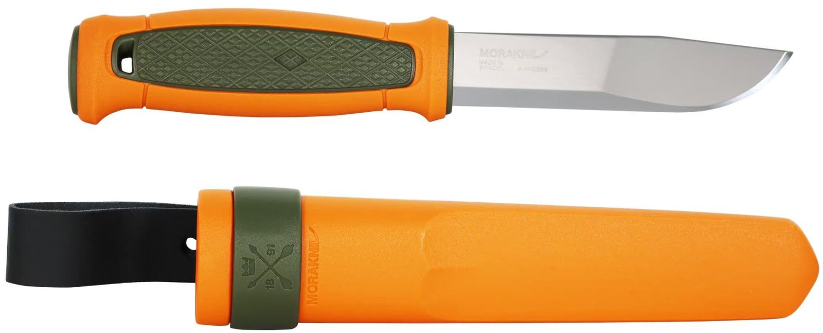 Morakniv Kansbol Hunting puukko, S, Burnt Orange