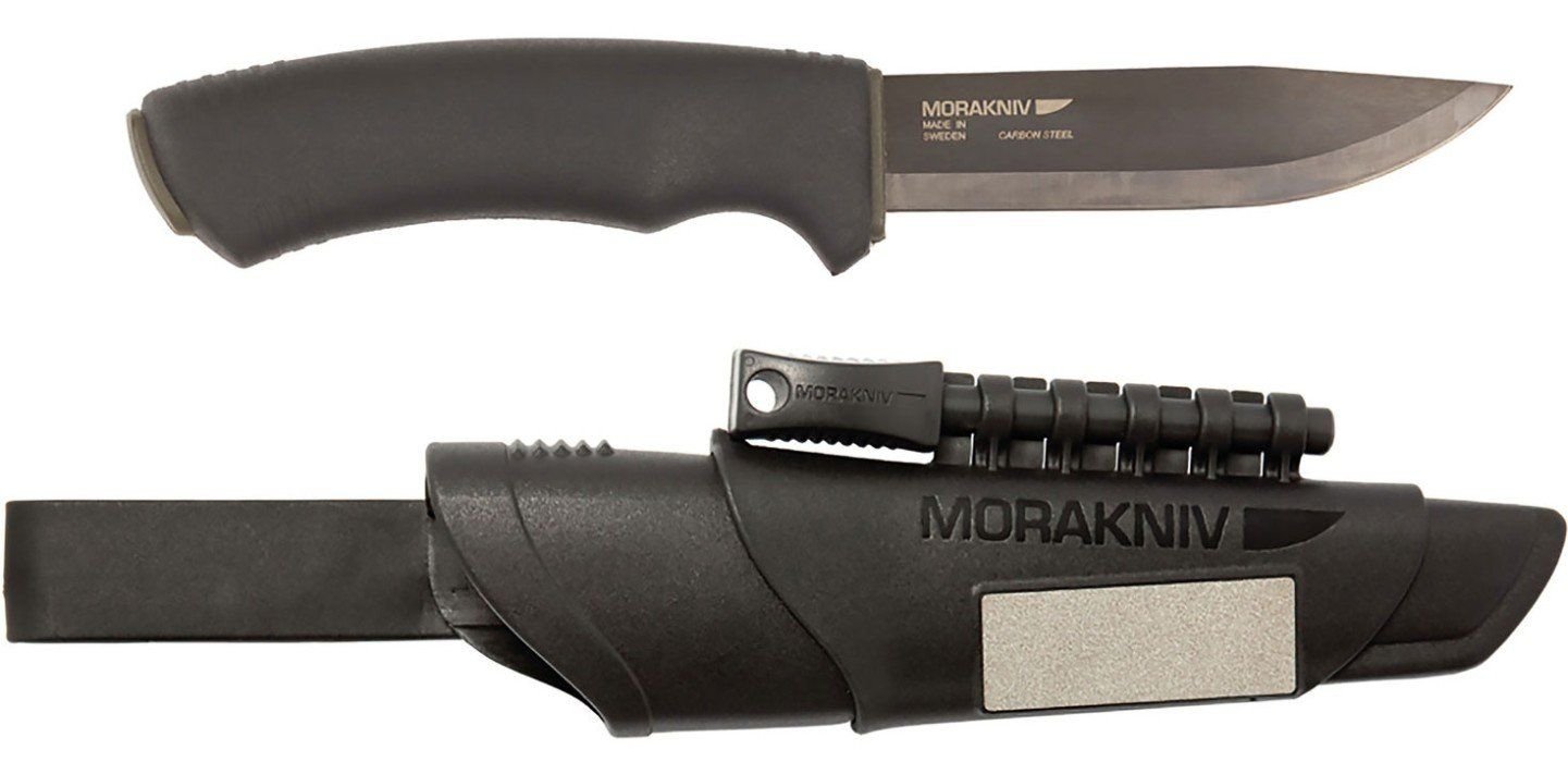 Morakniv Bushcraft Survival Black Carbon Steel