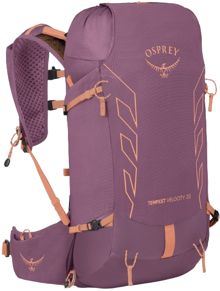 Osprey Tempest Velocity 20 naisten reppu, Pashmina/Melon