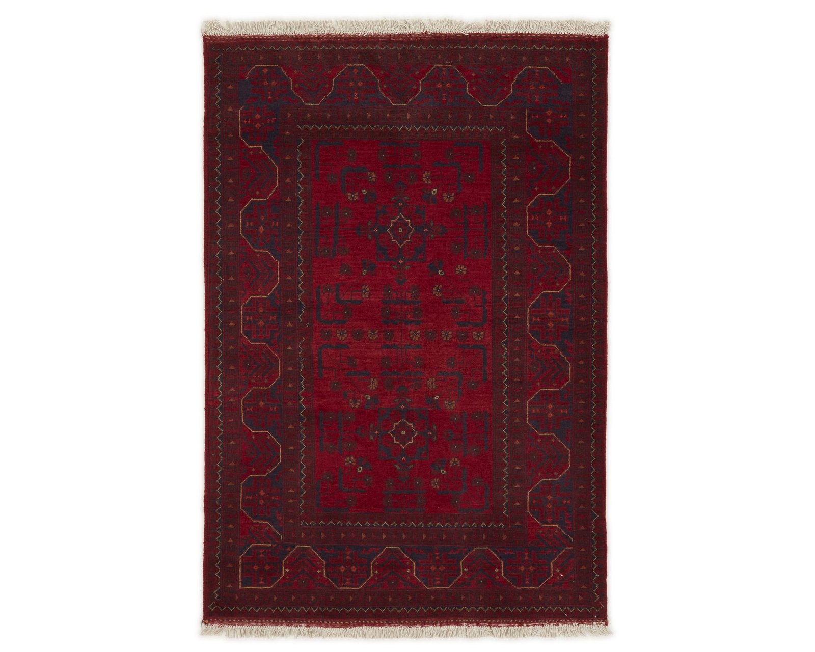 Old Afghan itämainen matto 104 x 153 cm