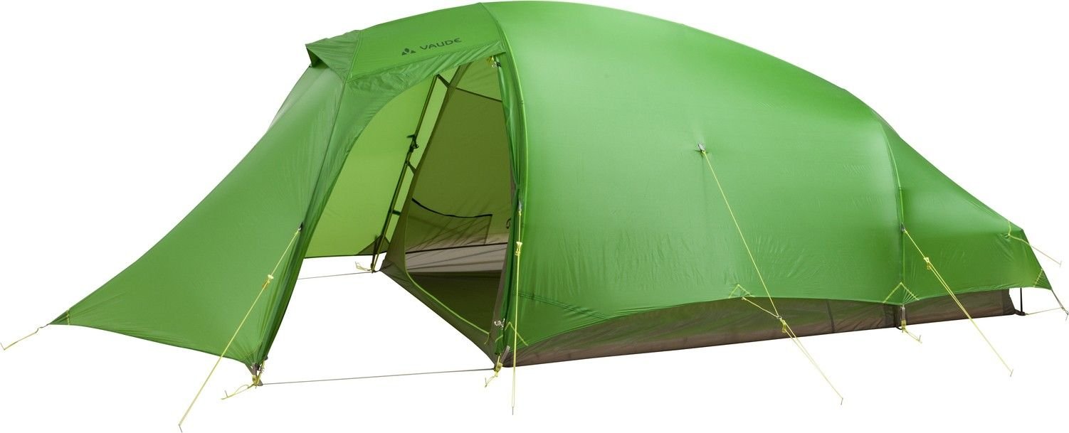 Vaude Hogan SUL XT 2-3P -teltta 2-3 henkilölle (2kg), Cress Green