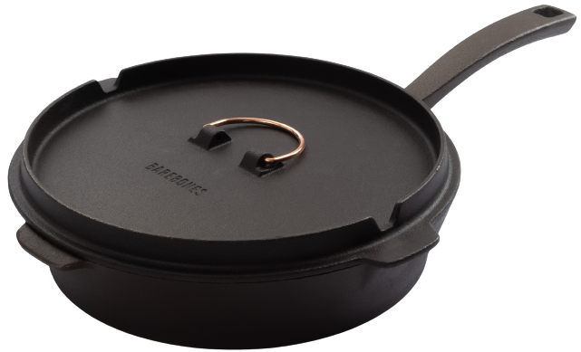 Barebones valurautapannu All-In-One, 10" - 25cm