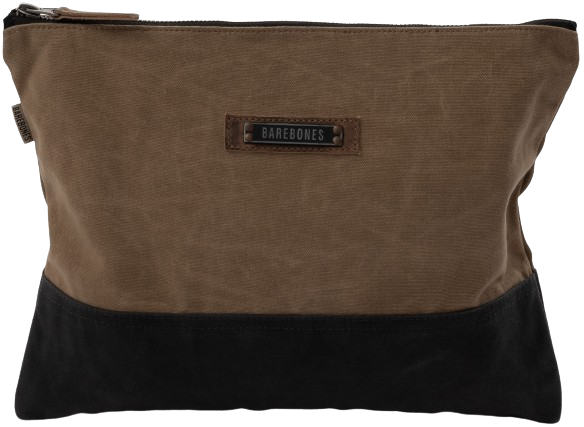 Barebones Neelum Zipper Pouch Khaki säilytyspussi, Large