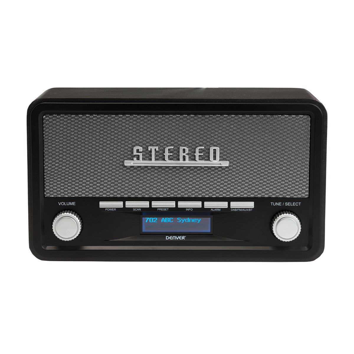 Denver DAB-18DGR Radio Harmaa