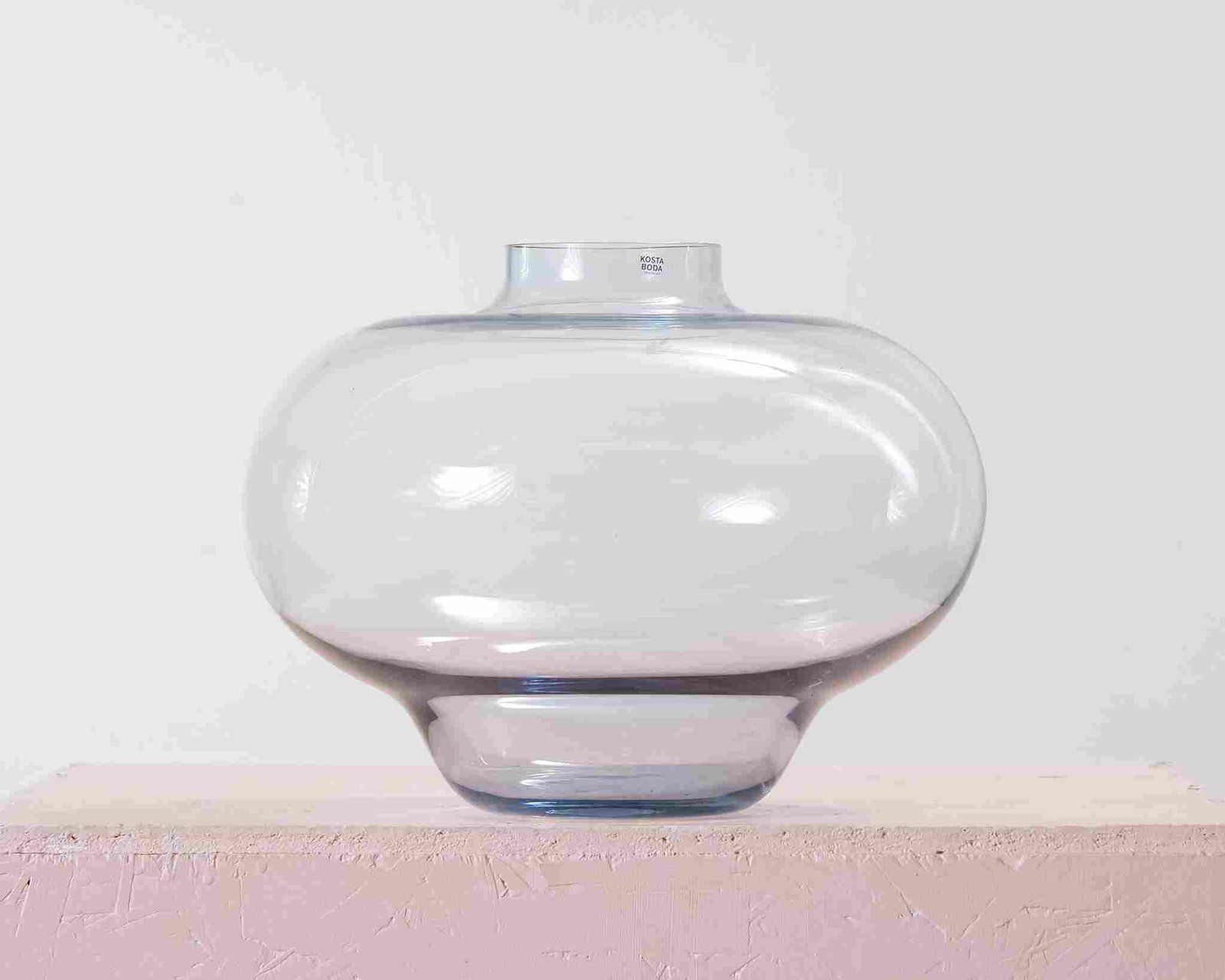 Kosta Boda Kappa maljakko kirkas