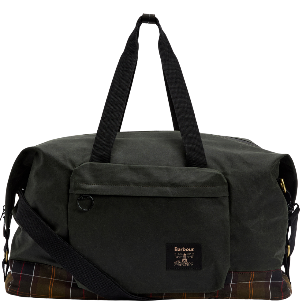 Barbour Field Wax Holdall Sage/classic